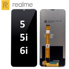 Realme 5 / 5i / 6i (4G) (2020) LCD and touch screen (Original Service Pack)(NF) [Black] R-102